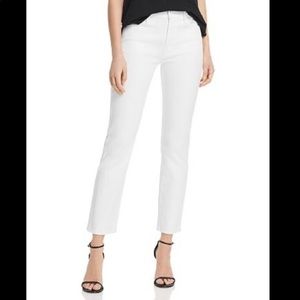 Mother White Dazzler Ankle Glass Slipper Denim Jean Pant Size 26 NWT